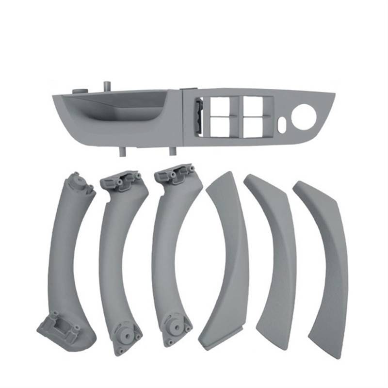 9-teiliges Auto-Innentürgriff-Panel-Kit Für BMW E90 E91 3er 2005-2012 318 320 323 325 328 Pull Trim Cover(G 35.5cm Gray 9Pc) von QVQOJCTH