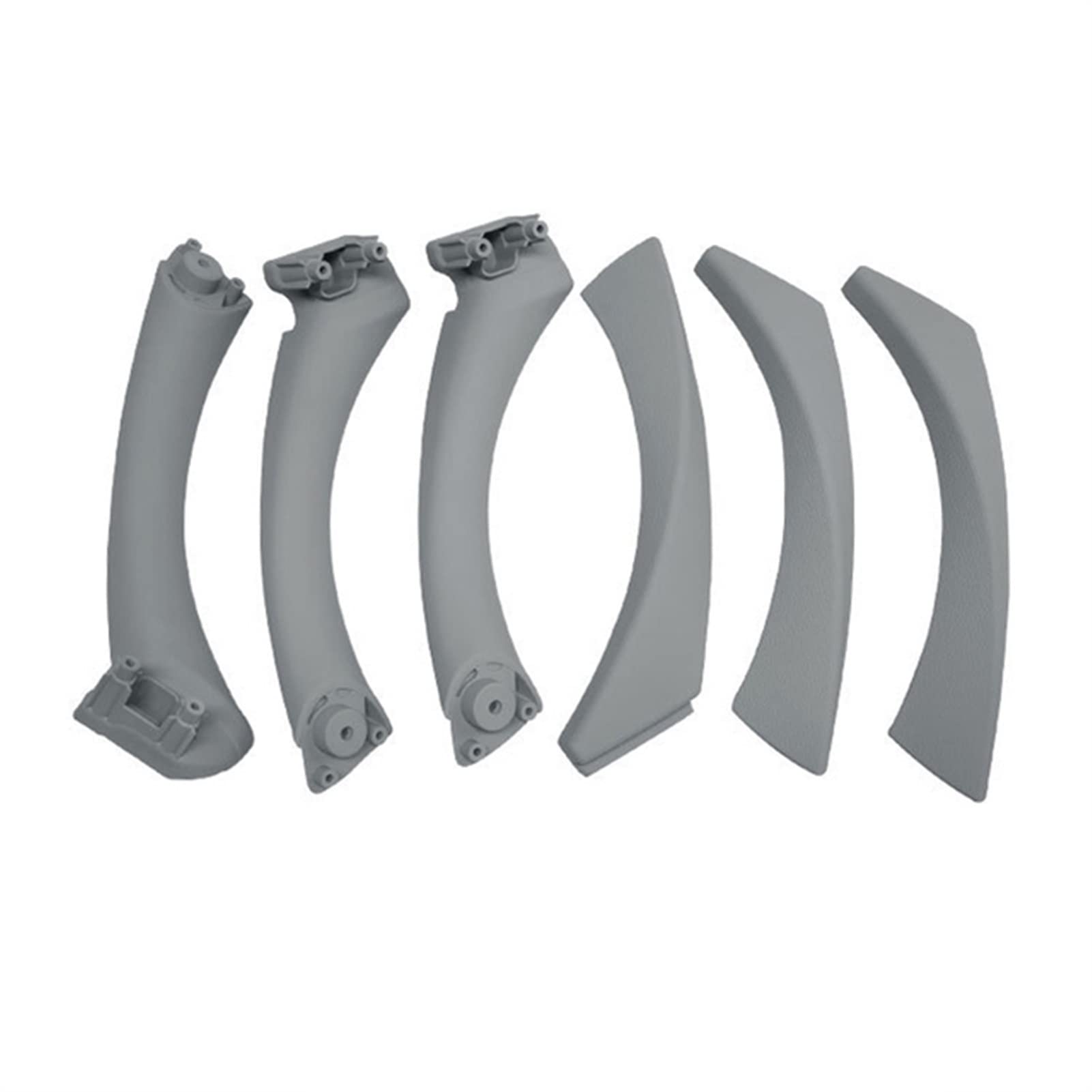 9-teiliges Auto-Innentürgriff-Panel-Kit Für BMW E90 E91 3er 2005-2012 318 320 323 325 328 Pull Trim Cover(Gray 6Pc) von QVQOJCTH