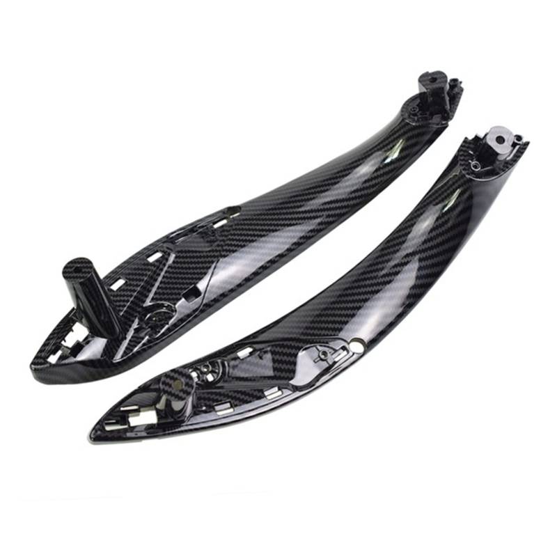 Für BMW 3er F30 F31 F34 Innentürgriffe Kohlefaser Links/Rechts Auto Innentürgriff Trim Pull Haltegriff(CarbonF-2Pcs-Front) von QVQOJCTH