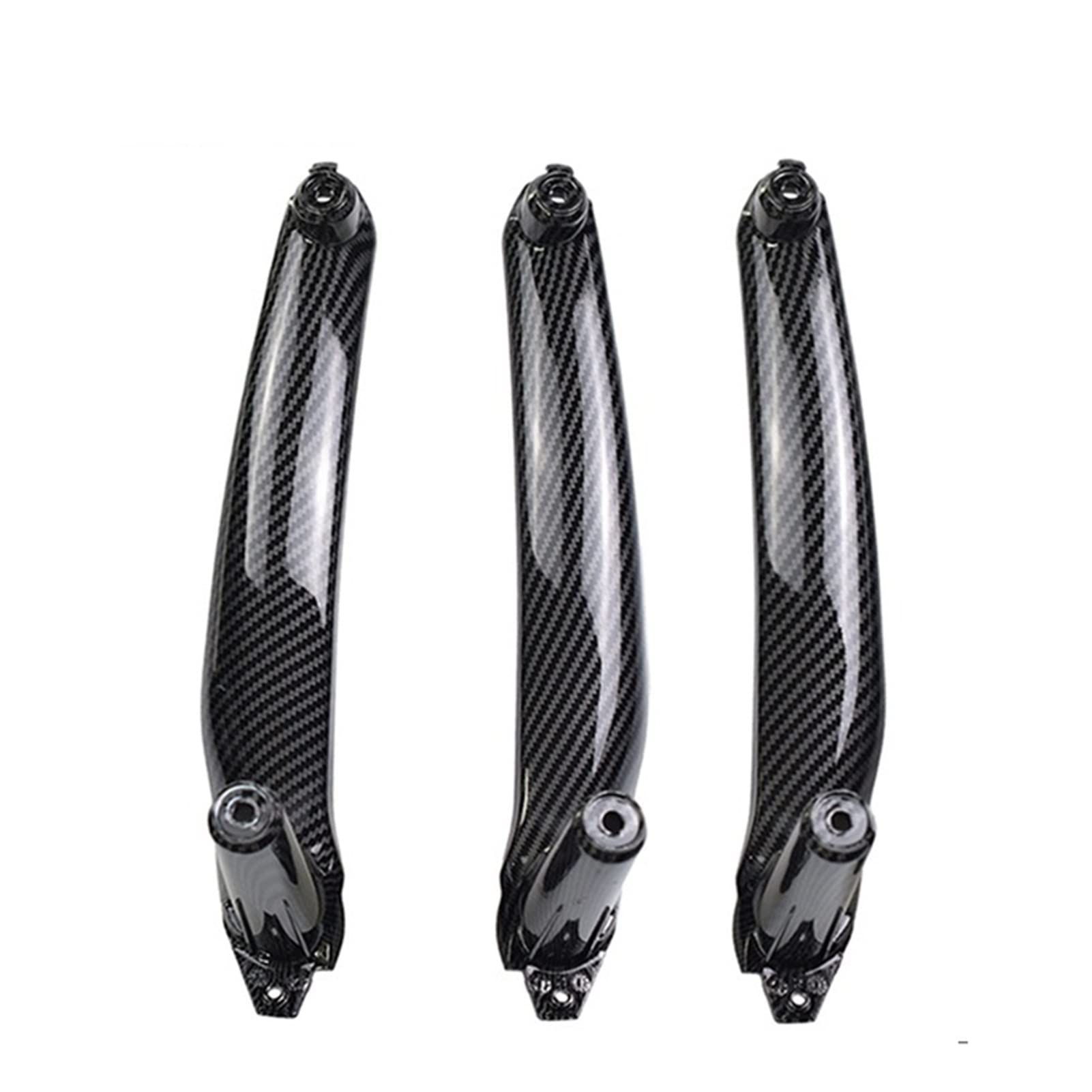 Für BMW E70 E71 X5 X6 2007-2014 Armlehne Auto Links Rechts RHD LHD Innentürgriff Innenverkleidung Zugverkleidung(Carbon Fiber-LHD) von QVQOJCTH