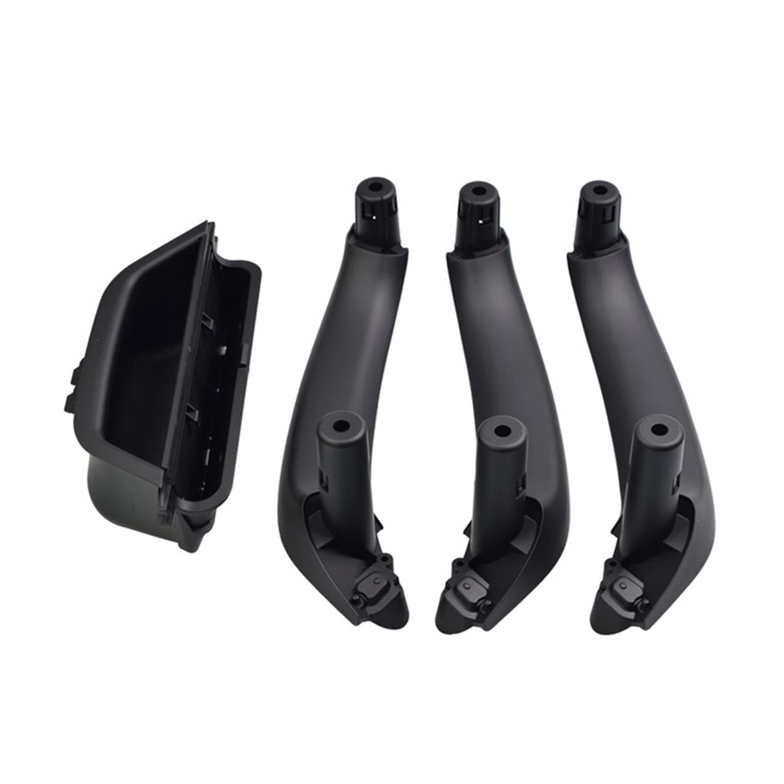 Für BMW X3 X4 F25 F26 2010–2017 LHD Auto Links Vorne Türinnengriff Innen Fahrersitz Seitenverkleidung Griff Pull ABS Trim(Black-4pcs) von QVQOJCTH