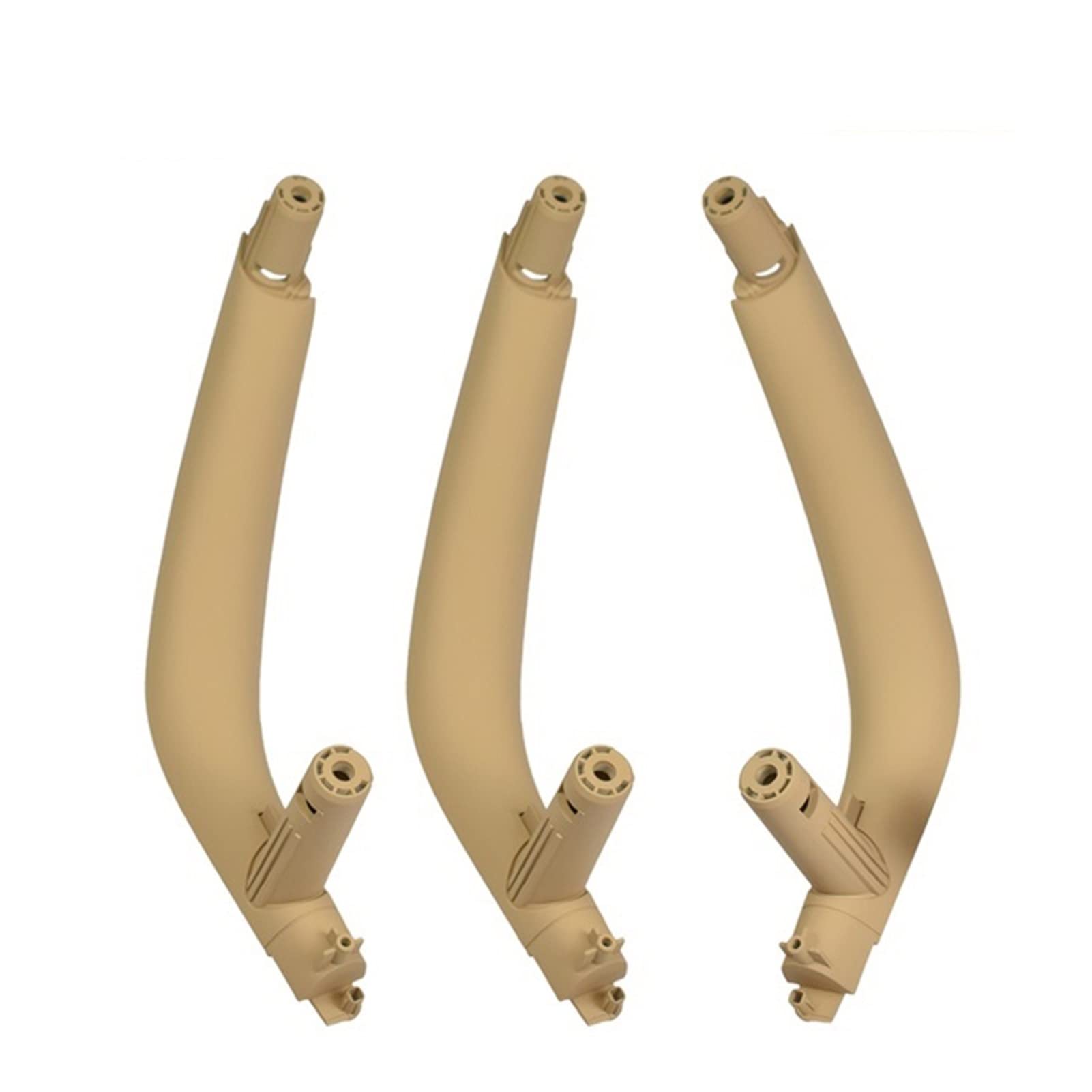 Set Beige Schwarz Armlehne Auto Links Rechts LHD RHD Innentürgriff Innenverkleidung Zugverkleidung Für BMW F15 X5 F16 X6(Beige-RHD) von QVQOJCTH