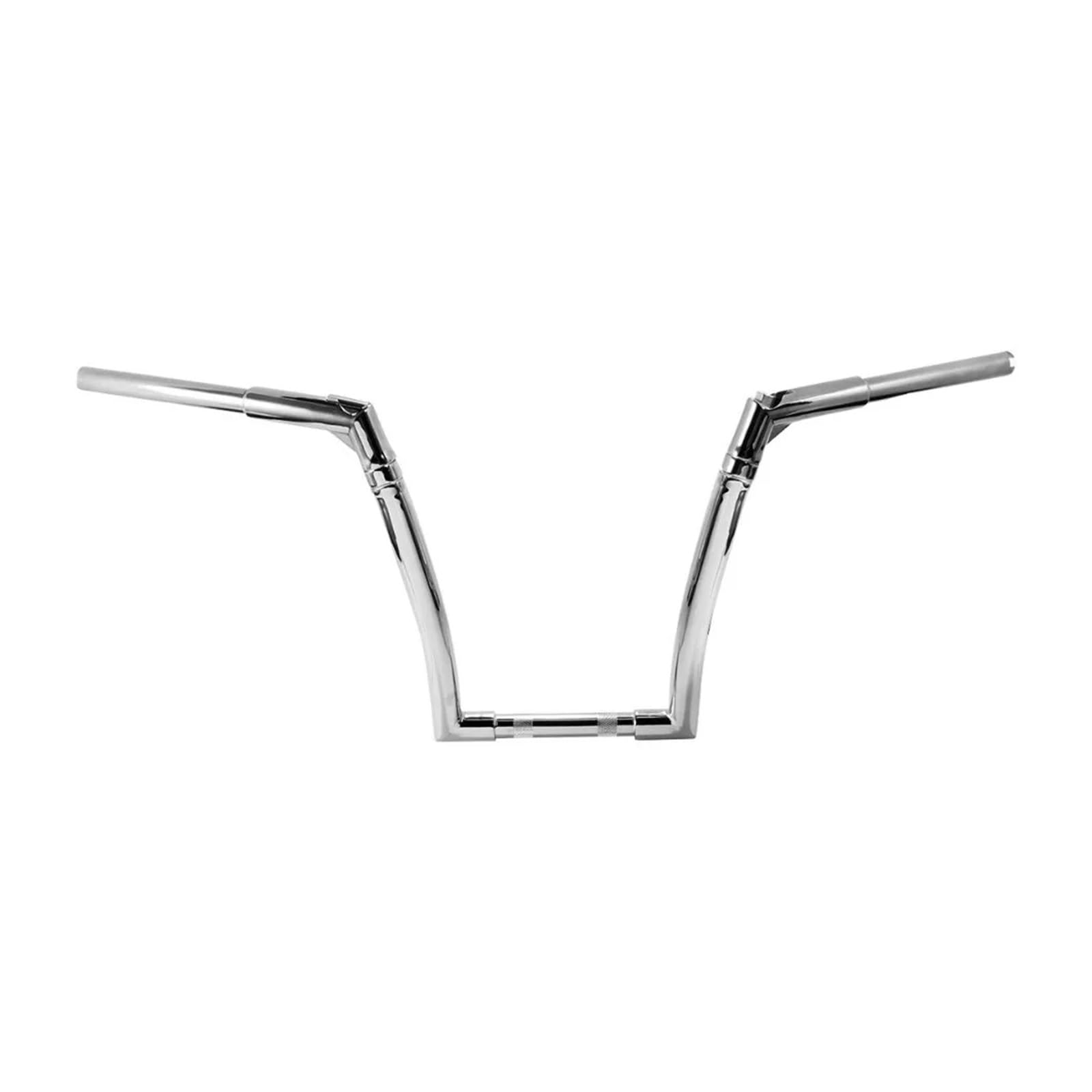 AISHANBAIHUODIAN Motorrad 1,25 "Einstellbare Ape Hanger Lenker Fit for Harley Sportster XL 883 1200 Vierzig Acht 48 Dyna Lowrider(16 Inch Rise) von QWERTYUI