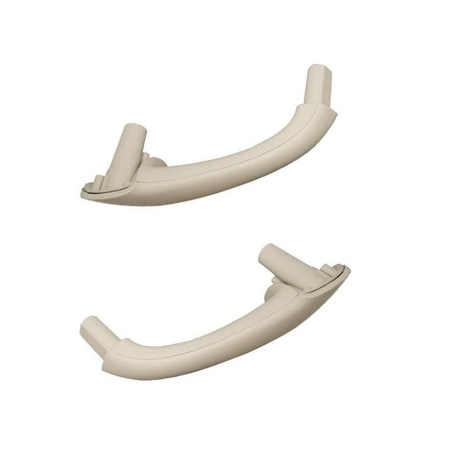 QWETY Auto Vorne Links/Rechts Innen Tür Pull Träger Abdeckungen Griffe Trim, for Mercedes-Benz, for W203 C-Klasse 2038101551 Innentür-Armlehnenverkleidung(Beige Set) von QWETY