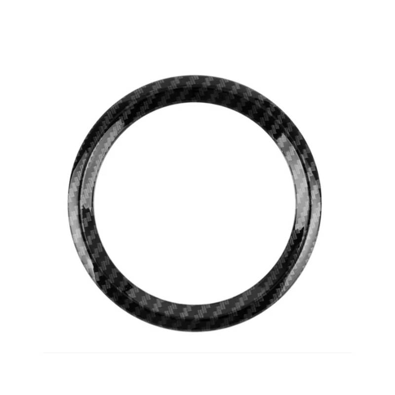 QWETY Carbon-Faser-Auto-Klimaanlage-Entlüftungsauslass-Ring-Abdeckungs-Ordnung for A W177 B W247 GLB X247 CLA C118 GLA H247 2020+ Verkleidung der Lüftungsschlitzabdeckung(2019-2023 GLB Class) von QWETY