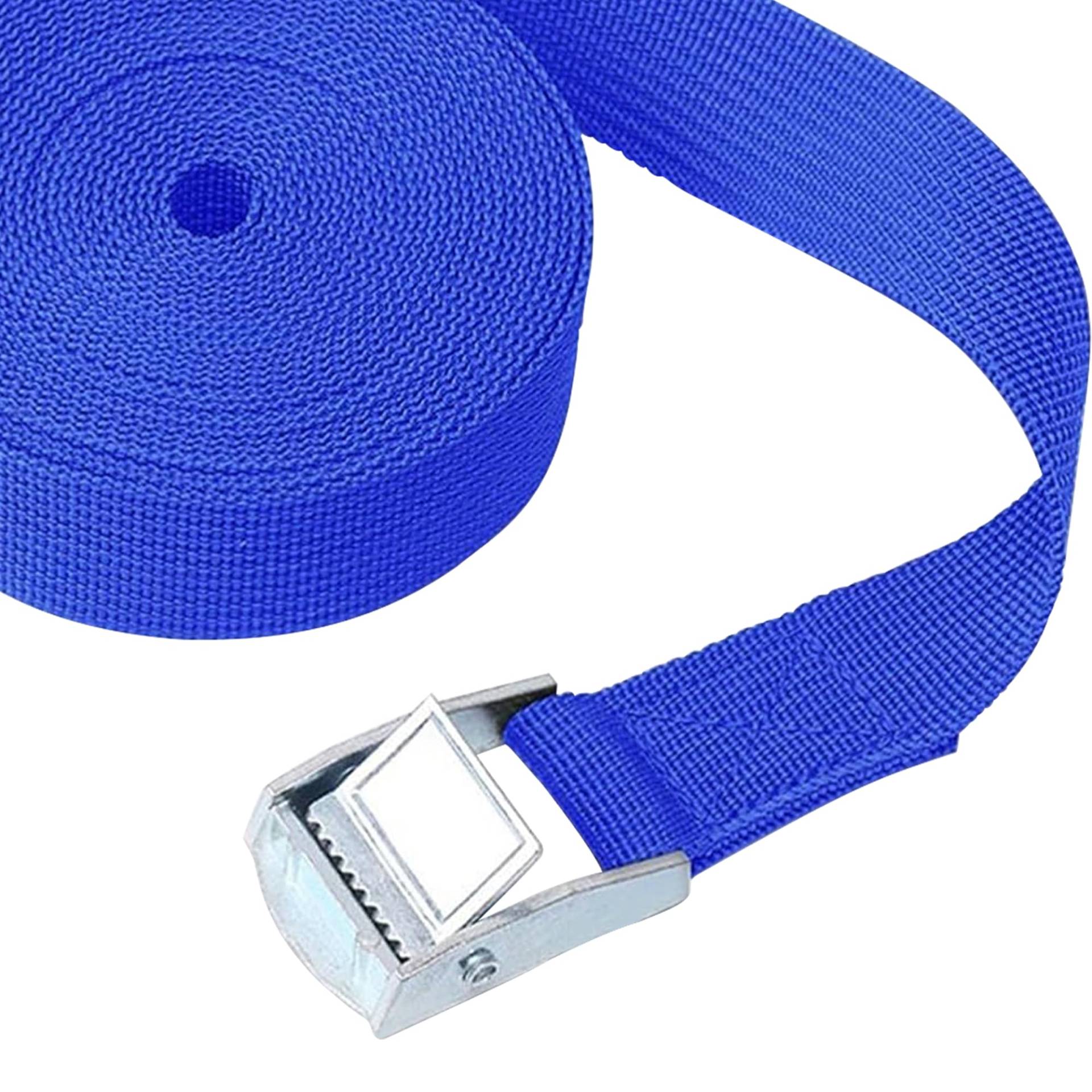 Ladungssicherungsgurt, robuste Ratschengurte, 25 mm – robuste, verstellbare Schnallengurte, Spanngurte mit Ratsche, Zurrgurte und Ladungsspannung(Royal Blue,1 Meter) von QWFVHJ