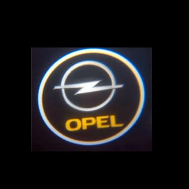 2 Stück Projektorlichter für Autotüren, für Opel Corsa F 2019-2023 Projektoren Unterwagenbeleuchtung Einstiegsbeleuchtung Zubehör,C von QWTYAFDD