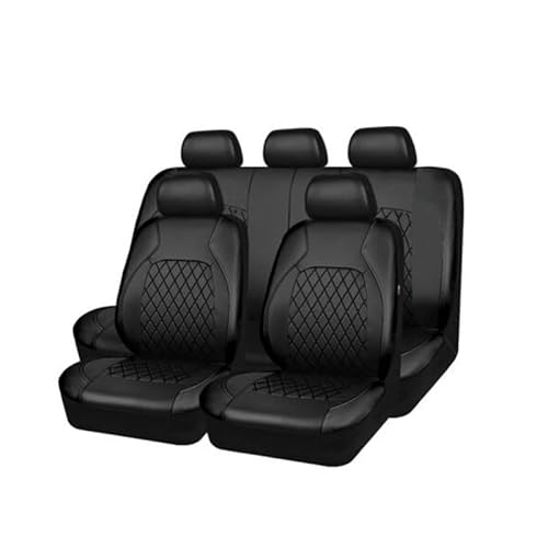 QWTYAFDD Autositzbezug Set,für Nissan Note 2007-2023 Universal-Sitzbezug, Komplett-Set, Schonbezüge Autositze für Vordersitze und Rückbank,C von QWTYAFDD