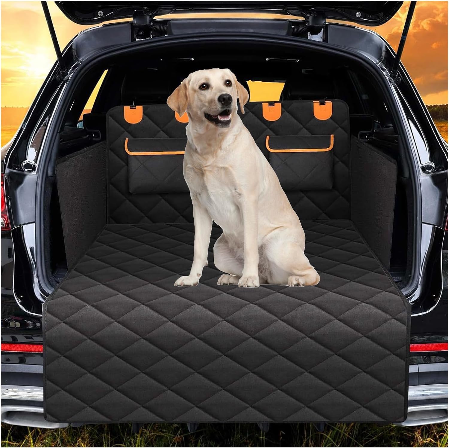 QWTYAFDD Kofferraumschutz Hund,für Ford Focus III Kombi, Turnier | 2011-2023 Universal Kofferraum Schutzmatte Wasserdicht Kratzfest Pflegeleicht Hundedecke Auto Kofferraum von QWTYAFDD