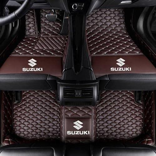 Auto All-Inclusive Fußmatten, Für Suzuki D max 2015-2020, rutschfesteVollstäNdige Abdeckung Fussmatten Auto Vorne Hinten Teppichschutzmatte,B von QWTYAFF