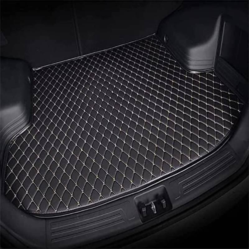 Auto Kofferraummatten für Audi A3 Two compartments 2008-2013 2014-2018, Langlebiges rutschfest Kofferraum Cargo-Liner Allwetter Schutz Zubehör,B von QWZWFC88