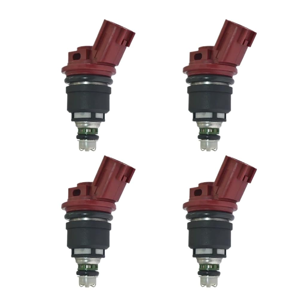 4PCS Kraftstoff Injektor Kompatibel Mit SR20 S13 S14 S15 SR20DE T Auto Teile 16600RR544 16600RR544 4 Löcher von QWsdR