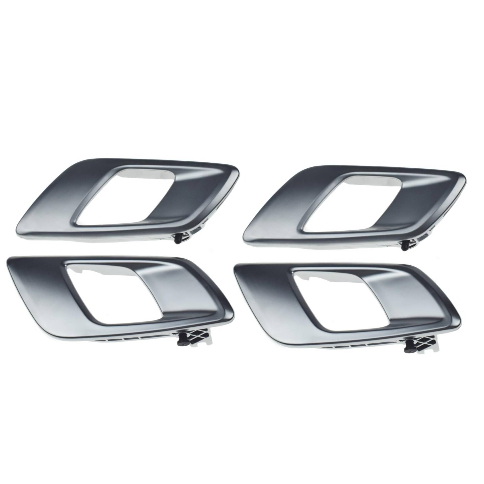 Auto Innentürgriff Für Ford Für Ranger T6 2012-2021 Für Everest Chrom/Silber Innen Türgriff Vorne Hinten Links Oder Rechts LH RH Autoinnentürgriffe(Silver 4 Sides) von QXEJEBAF