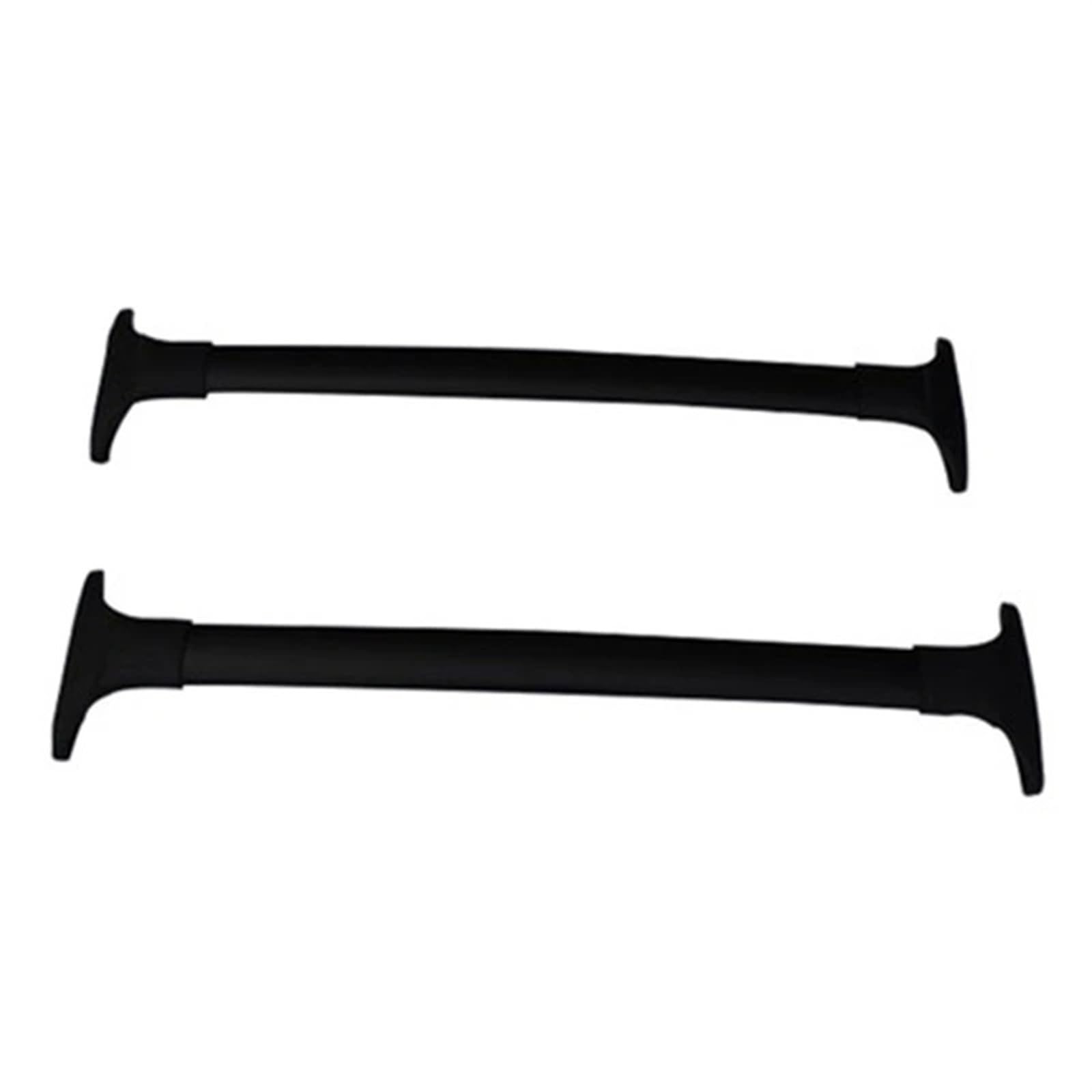 Dachträger Querstange 2Pcs Für Ford Für Ecosport 2013 2014 2015 2016 2017 2018 2019 2020 Seite Bars Kreuz Schienen Dach Rack Gepäck Träger Rack Auto Styling Relingträger Dachträger(Schwarz) von QXEJEBAF