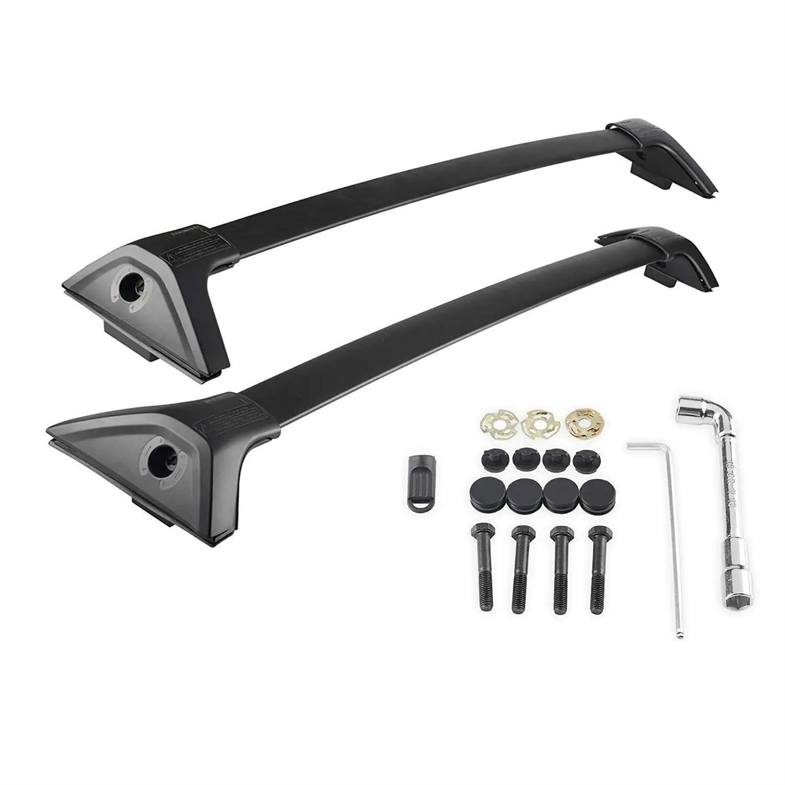 Dachträger Querstange 2Pcs Für Toyota Für RAV4 2019 2020 2021 2022 2023 Aluminium Dach Rack Querlatte Kreuz Bar Träger Relingträger Dachträger von QXEJEBAF