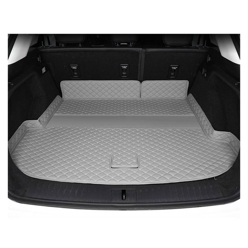 Kofferraummatten Für Chery Für Exeed RX 2022 2023 2024 Auto Stamm Matten Hinten Fracht Leder Liner Teppich Pads Kofferraumwanne Schutzmatte(1 Piece Gray,No Speaker) von QXEJEBAF