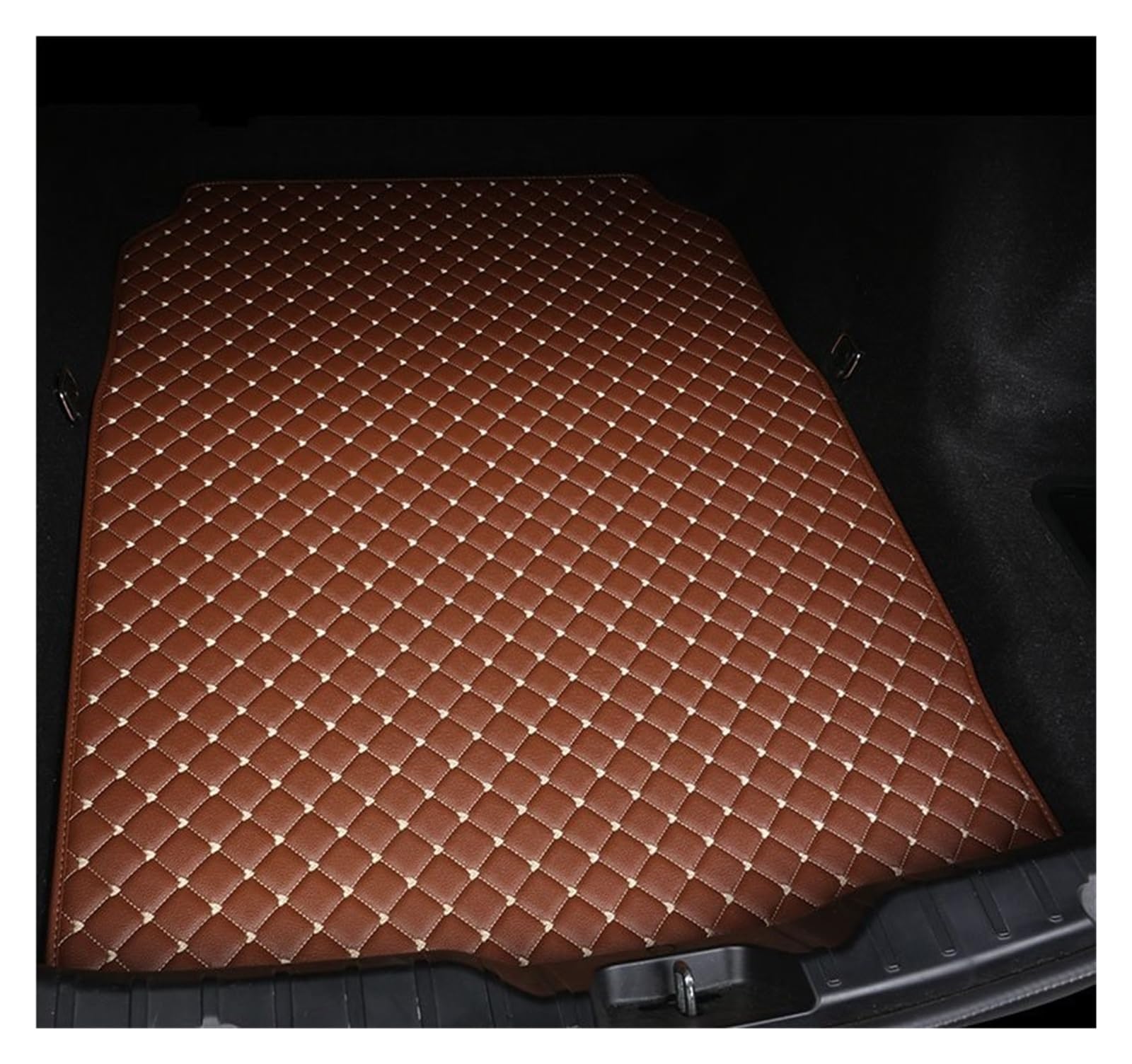 Kofferraummatten Für Peugeot 307 307SW Kofferraummatte Innenzubehör Kofferraumwanne Schutzmatte(Brown) von QXEJEBAF