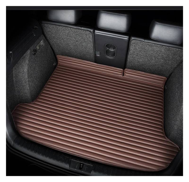 Kofferraummatten Für X1 E84 F48 Für X2 F39 Für X3 F25 E83 G01 Leder Custom Car Trunk Matte Kofferraumwanne Schutzmatte(Coffee,G01 2018-2022) von QXEJEBAF