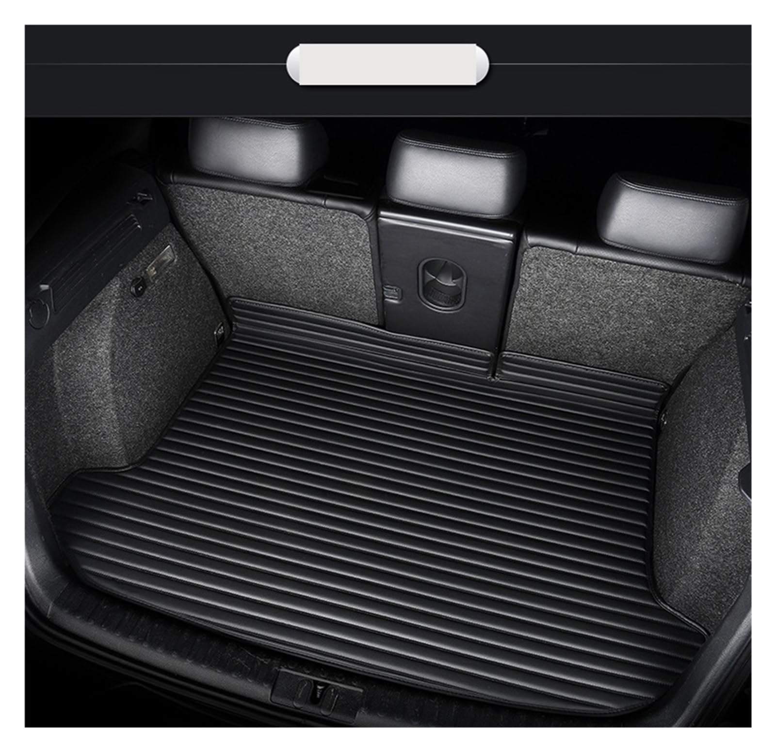 Kofferraummatten Für X1 E84 F48 Für X2 F39 Für X3 F25 E83 G01 Leder Custom Car Trunk Matte Kofferraumwanne Schutzmatte(Schwarz,G01 2018-2022) von QXEJEBAF