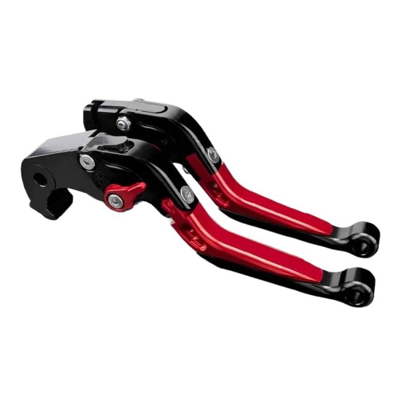 Motorrad Kupplungshebel Für CB600F RX125 CB1000R Für Airblade 150/160 Für ADV160 1998-2024 Motorrad Kupplungshebel Bremshebel Set Kupplung Bremshebel(Red D) von QXEJEBAF