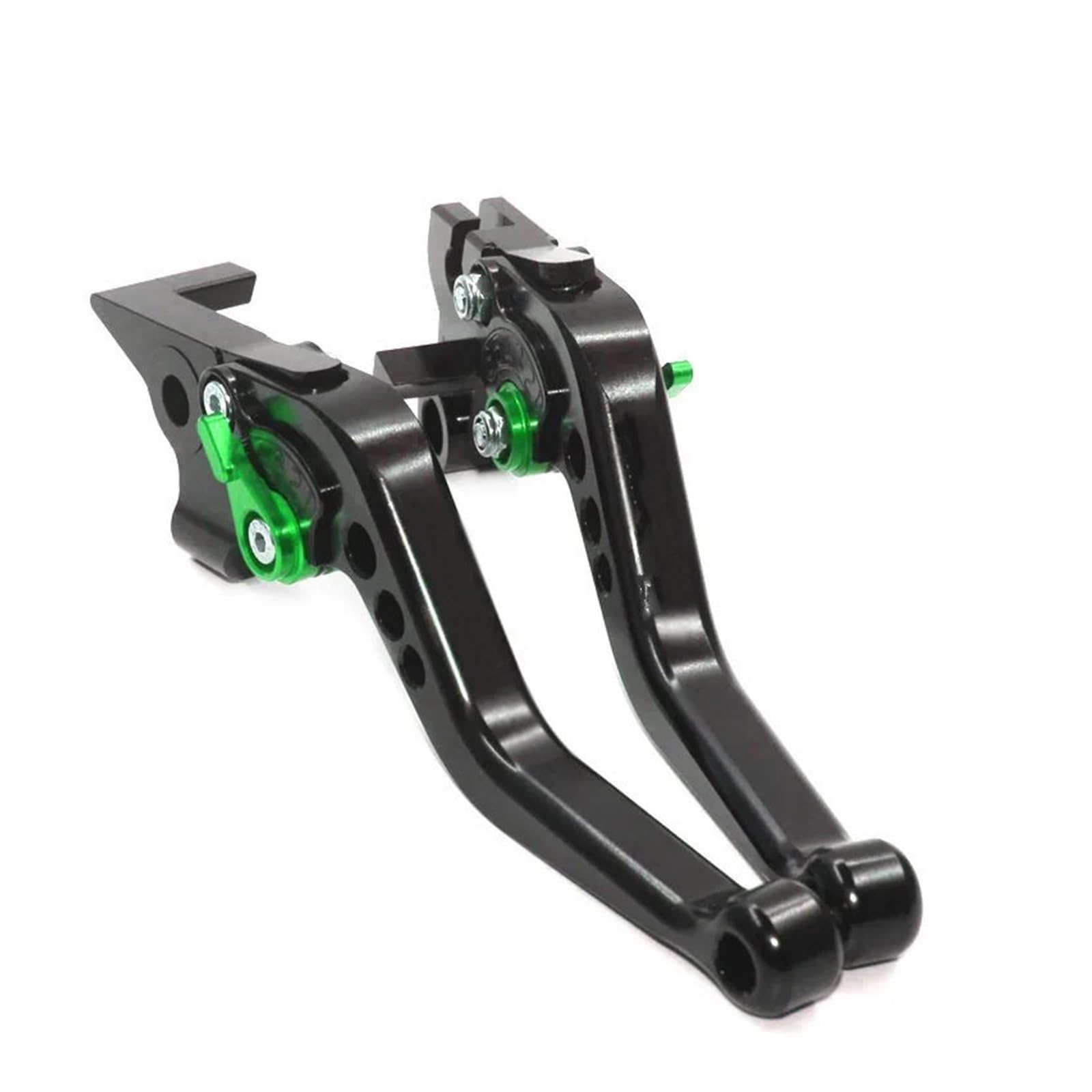 Motorrad Kupplungshebel Für GROM Für MSX 125 Für MSX125 2014 2015 2016 2017 Motorradzubehör Kurze Bremskupplungshebel Kupplung Bremshebel(Black-Green) von QXEJEBAF