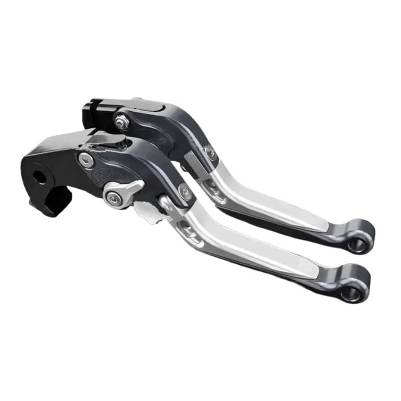 Motorrad Kupplungshebel Für Kawasaki Für Ninja 250 300 125 ZX14R ZX10R ZX25R ZX12R 2004-2024 Motorrad Kupplungshebel Bremshebel Kupplung Bremshebel(Silver C) von QXEJEBAF