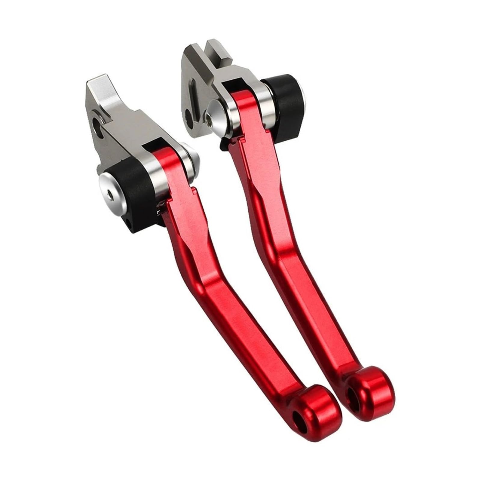 Motorrad Kupplungshebel Für Kawasaki KX450 KX 450 2019 2020 2021 2022 2023 2024 Motorrad Dirt Bike Pivot Faltbare Bremse Kupplung Hebel Kupplung Bremshebel(Red) von QXEJEBAF