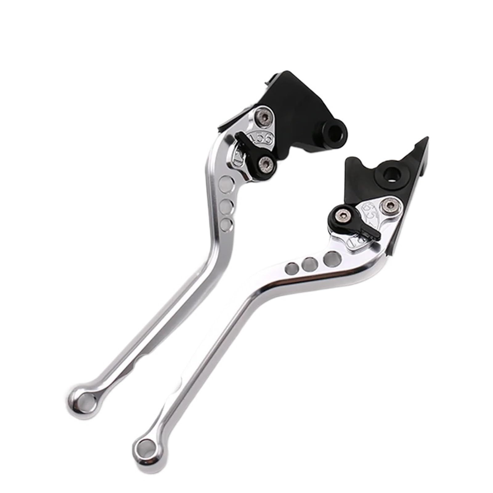 Motorrad Kupplungshebel Für Kawasaki Z900RS ZX 6R ZX 636R ZX 636 2017-2021 2022 Motorrad lange/kurze Bremskupplungshebel Kupplung Bremshebel(Long silver) von QXEJEBAF