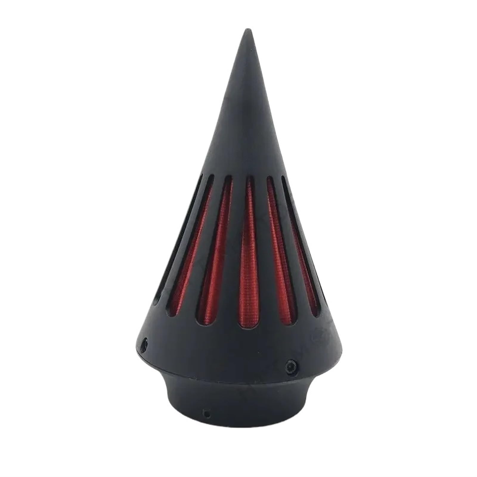 Motorrad Luftfilter Für Vstar Für V-Star 650 1986-2012 Motorrad Gloss Black Spike Luftfilter-Ansaugkit Ansaugluftfilter Motorrad(CONE-A-BIG-MBK) von QXEJEBAF