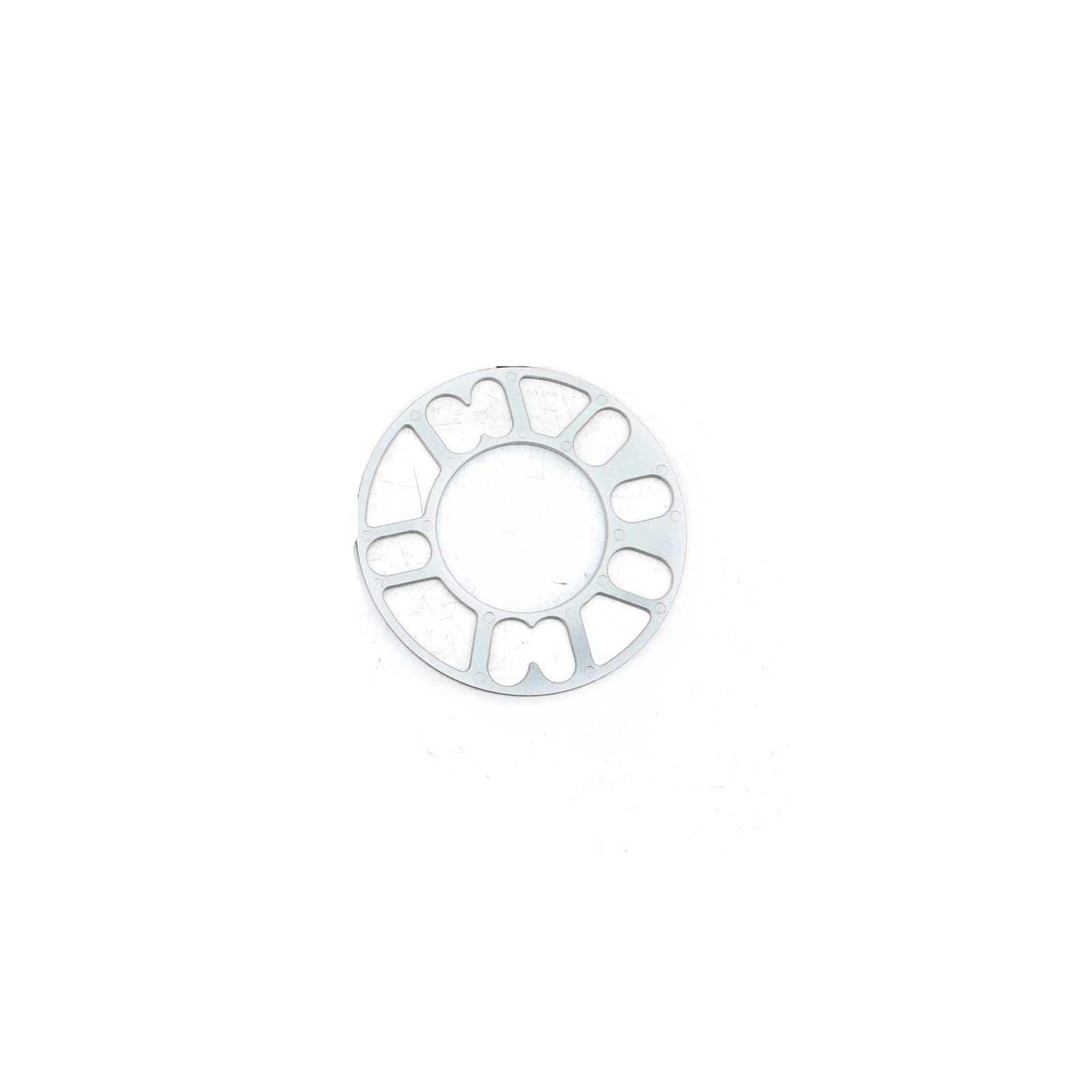 QXWRLD 1 STÜCKE Aluminium Universal Auto Spurverbreiterungen Distanzscheiben Platte 3mm 5mm 8mm 10mm 4x100 4x114,3 5x100 5x108 5x114,3 5x120 Distanzscheiben-Adapterscheiben(Thickness 10mm) von QXWRLD