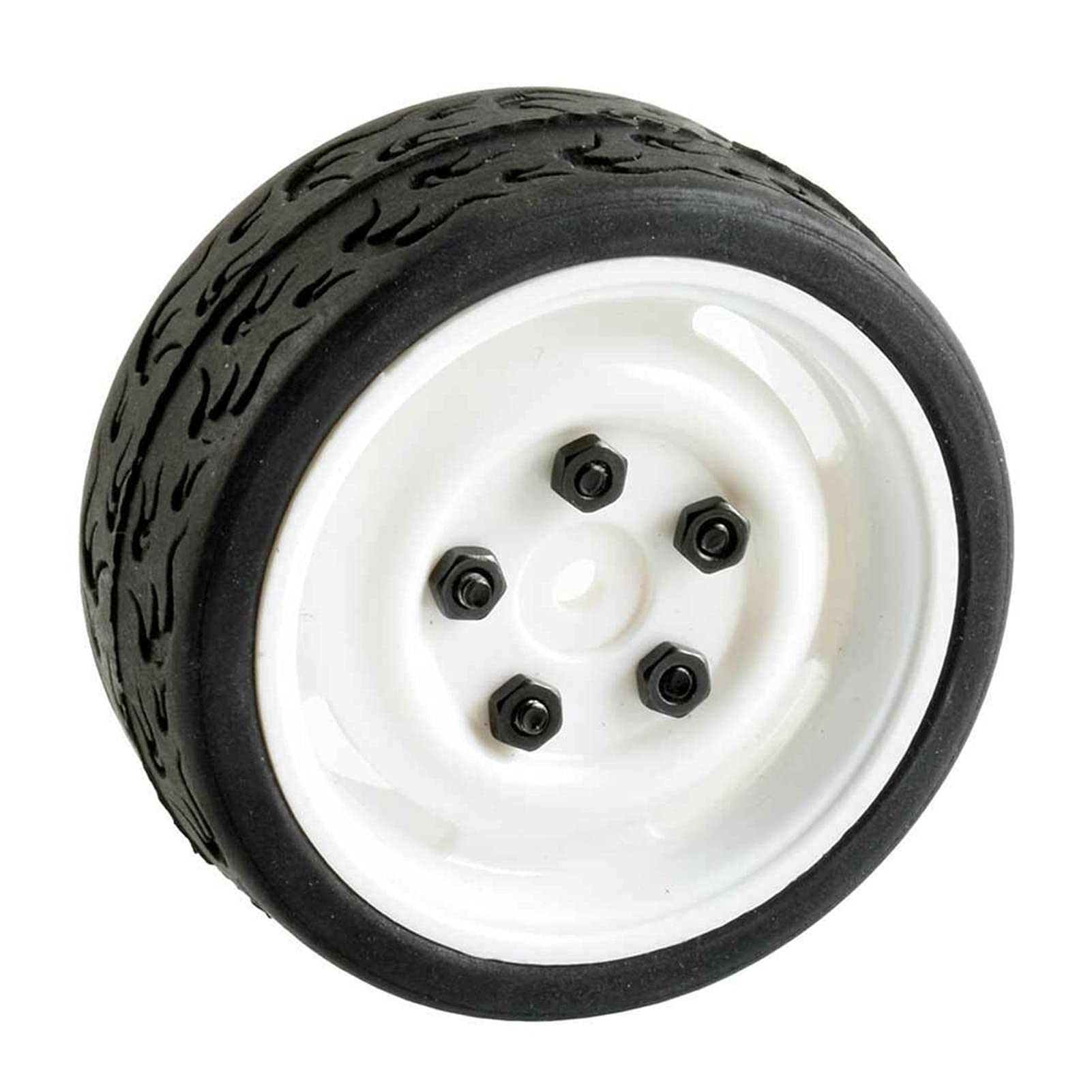 QXWRLD 4 STÜCKE Speed ​​Tires Radeinsatz Schwamm, for HSP, 1/10 1,10 Tourenwagen RC-Autoräder(Rim51W-6092) von QXWRLD