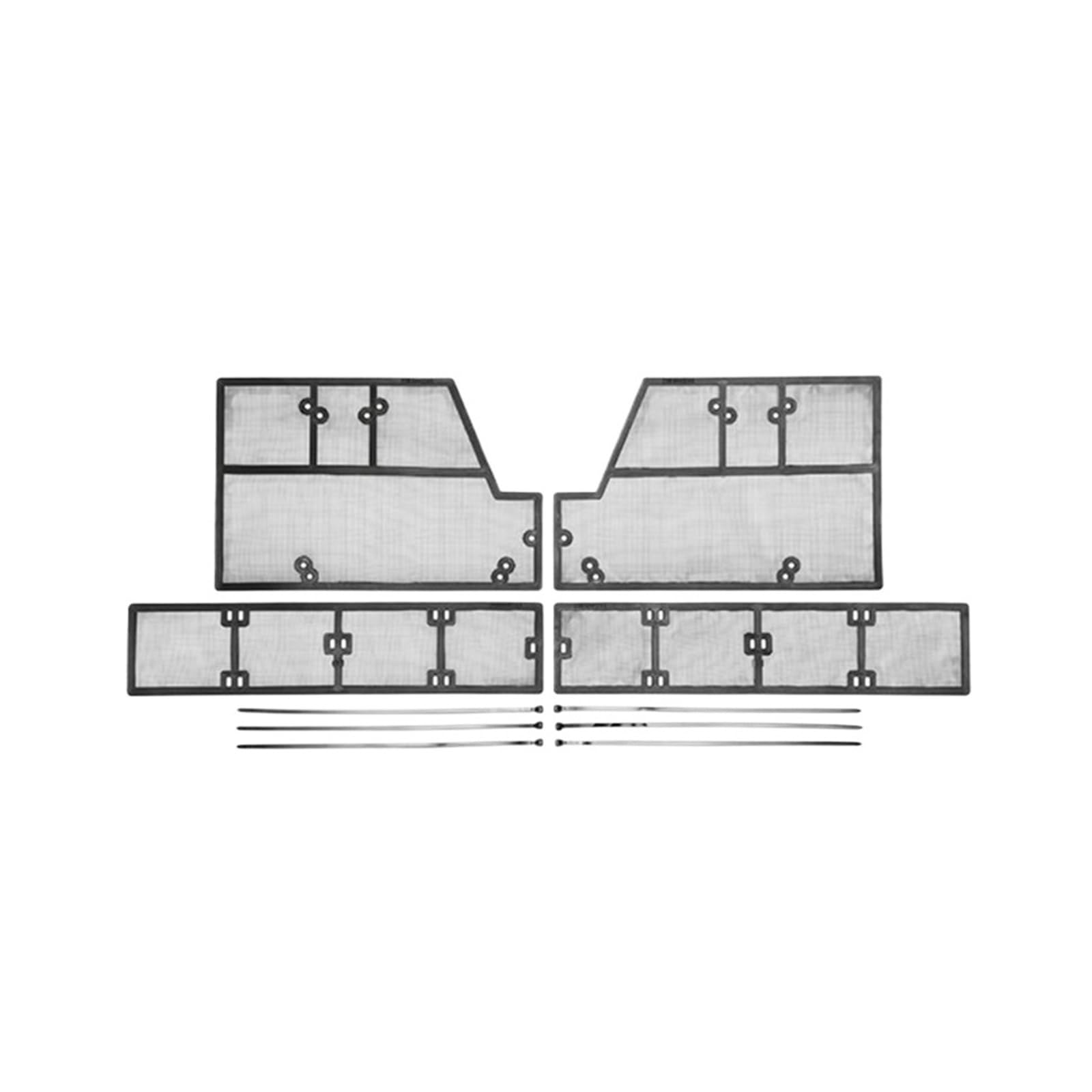 QXWRLD Frontgrill-Insekteneinsatz, Netz, Anti-Insekten-Netzschutz-Set, for Toyota, for RAV4, for RAV 4 XA50 2019–2022, Zubehör, Außenaufrüstung Insektenschutz für Autogrill(Model B) von QXWRLD