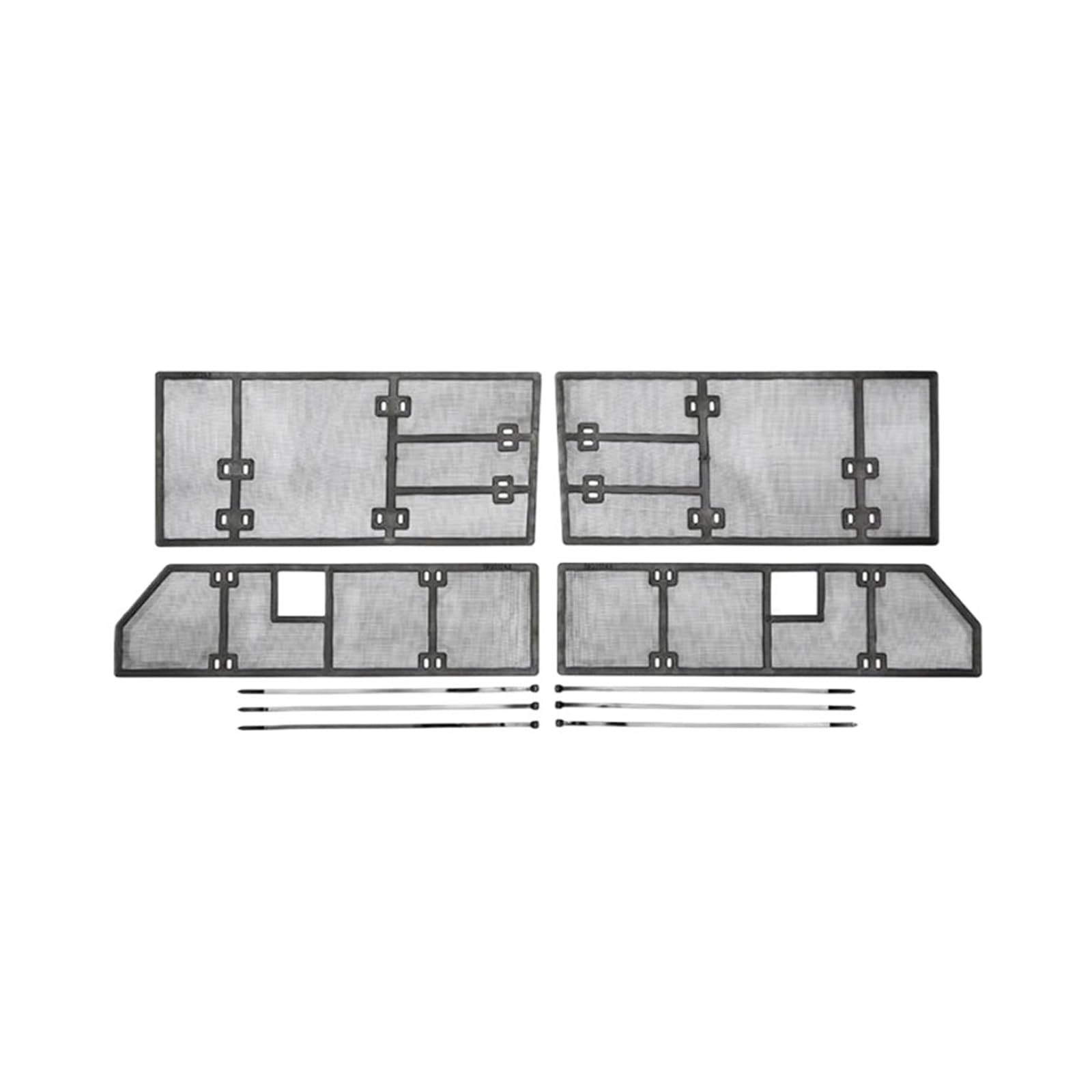 QXWRLD Frontgrill-Insektenschutz-Netzeinsatz, Netz-Staubschutz-Set, for Audi, for Q3 2019–2022, Außenzubehör Insektenschutz für Autogrill(Model B) von QXWRLD