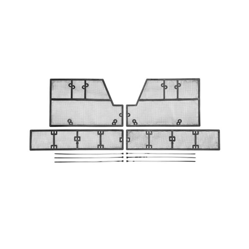 QXWRLD Insektenschutzgitter, Frontgrilleinsatz, Netz, Styling, Dekoration, Zubehör, Abdeckung, for Toyota, for RAV4, for Rav 4 2019 2020 2021 2022 Insektenschutz für Autogrill(Model A) von QXWRLD