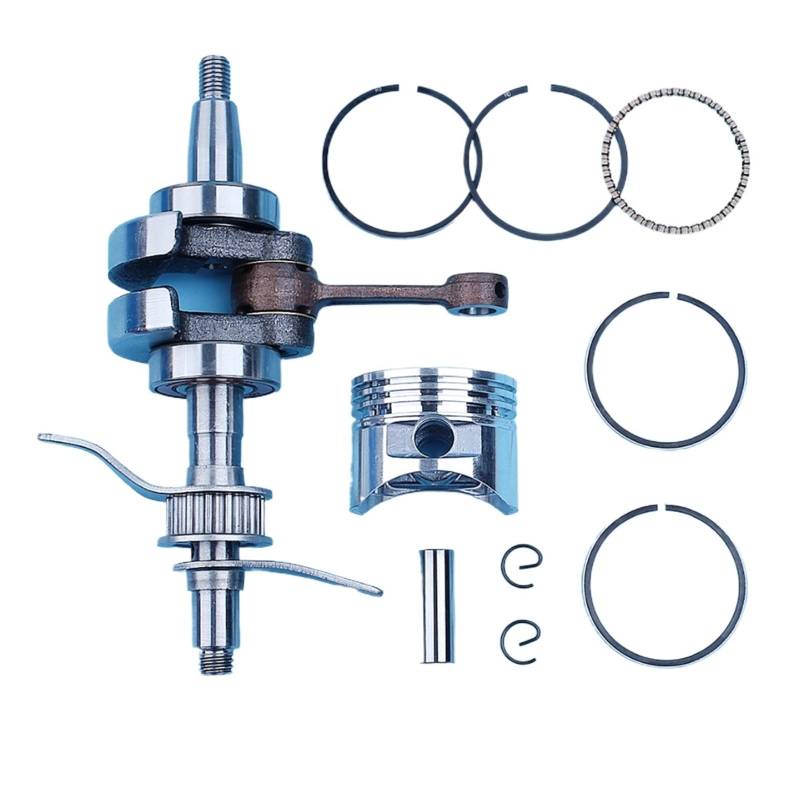 QXWRLD Kurbelwellen-Kolbenring-Set, 35 mm, for GX25 UMK425 GX25N GX25NT GX25T HHT25S Trimmer-Freischneider-Motor Zylinderkolbenbolzenringsatz von QXWRLD