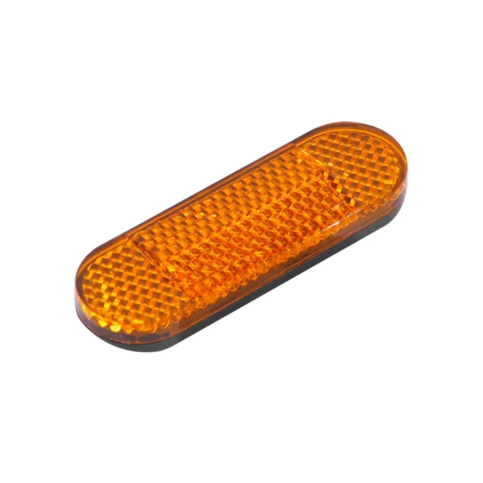 QXWRLD Reflektierendes Sicherheitsrohr vorne, Nachtwarnreflektor, Schutzschale, for Elektroroller Xiaomi, 1S Pro Pro2 M365, langlebiges, Robustes Teil Reflektorstreifen(Yellow) von QXWRLD