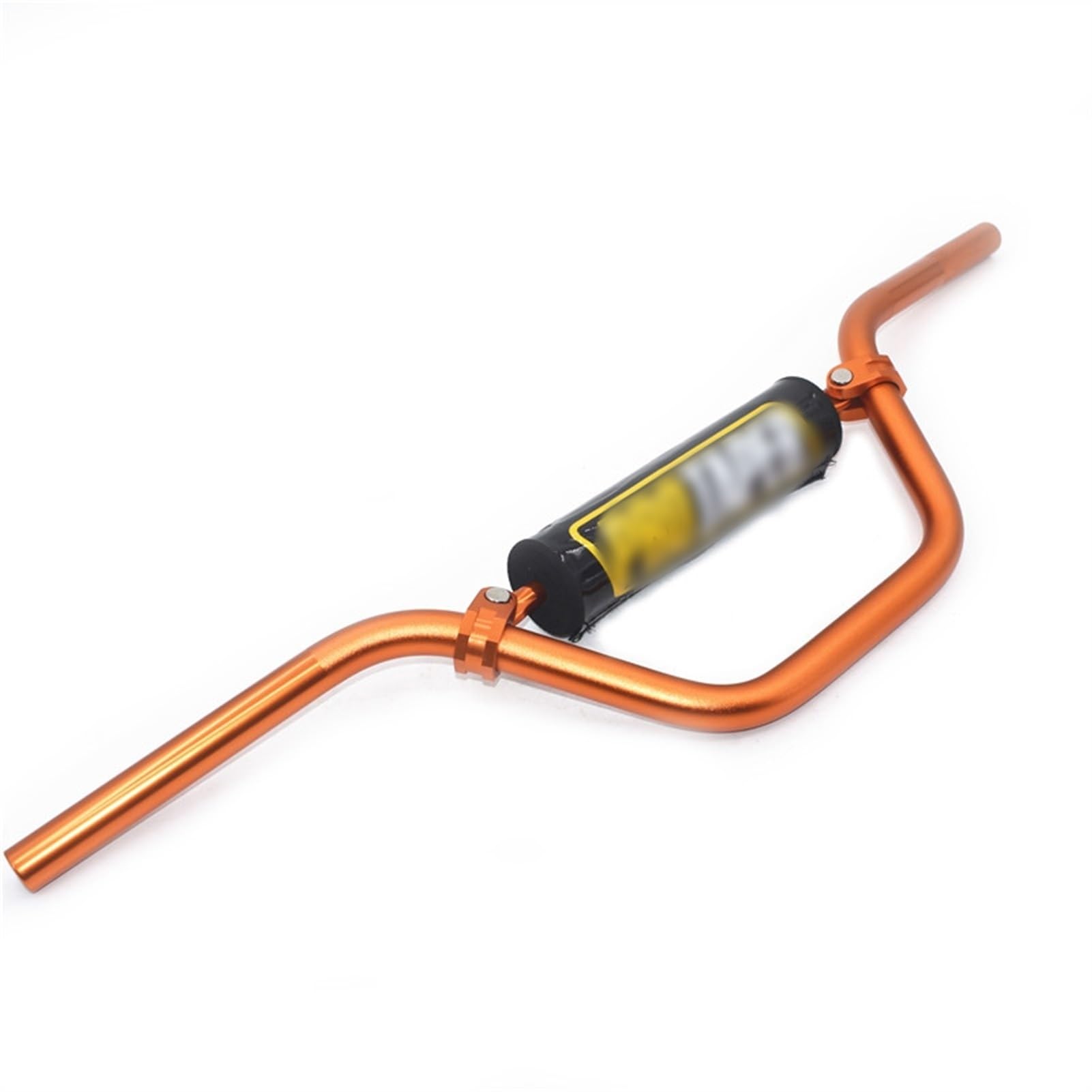 Motorrad Lenker,Motorradlenker Aluminium Motorrad-Lenker 7/8 "22mm Motocross Moto-Lenker(Orange) von QXYOGO