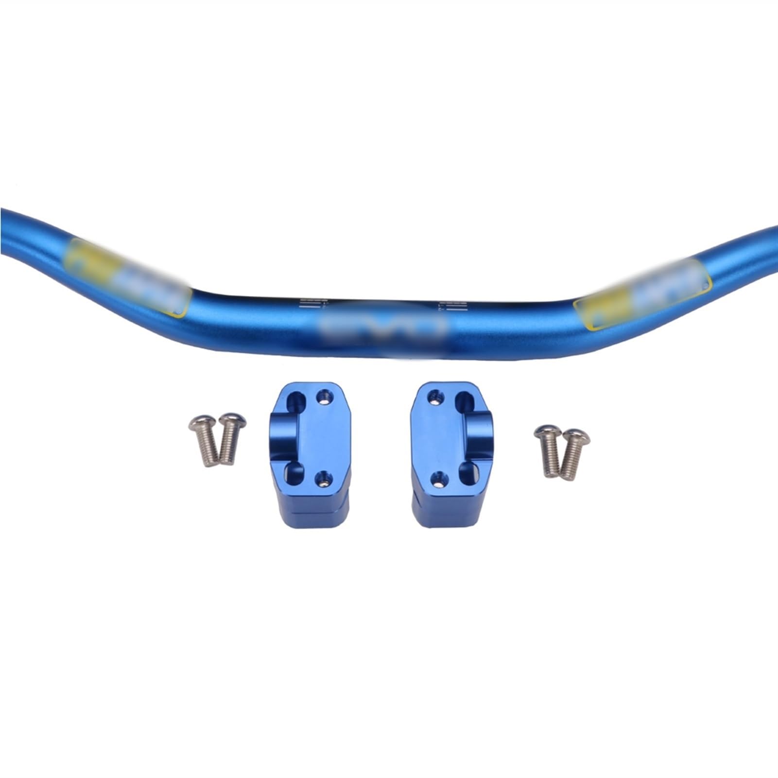 Motorrad Lenker,Motorradlenker Motorrad 1 1/8 "28mm Lenkergriff Fat Bar(Blue B) von QXYOGO