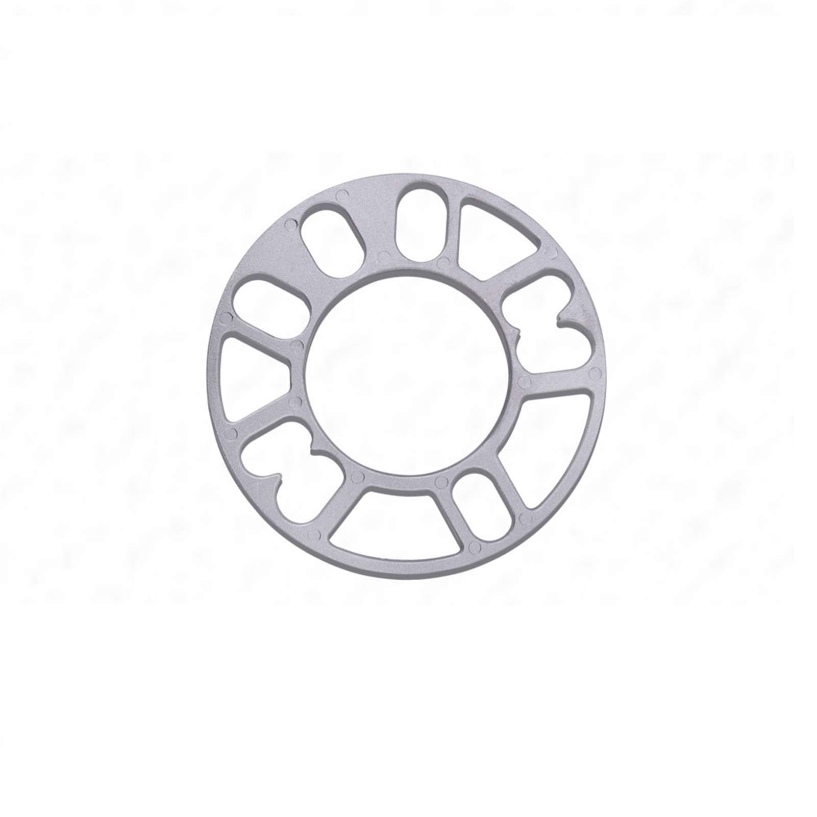 Wheel Spacers,Spurplatten 1 stück Universal Auto Auto Radreifen Abstandhalter Adapterscheiben Platte Fit 4x100 4x114.3 5x100 5x108 5x114.3 5x120(Dark Grey) von QXYOGO