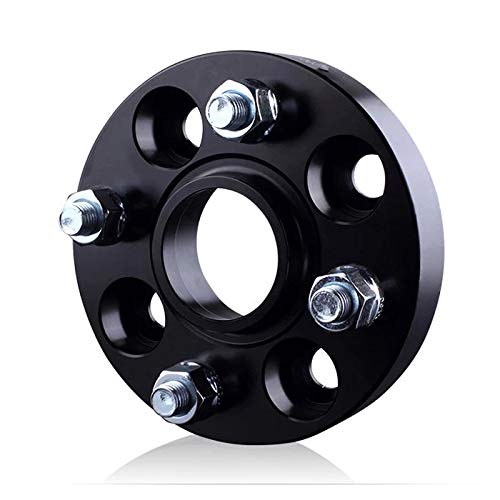 Wheel Spacers,Spurplatten Radabspacer 4x100 Hubzentriker 60.1mm Auto Aluminiumrad Spacer Adapter 15/20 / 25 / 30mm Flansch Fit Verwendung für Fit Use For Renault Clio Captur(1 piece 20mm) von QXYOGO