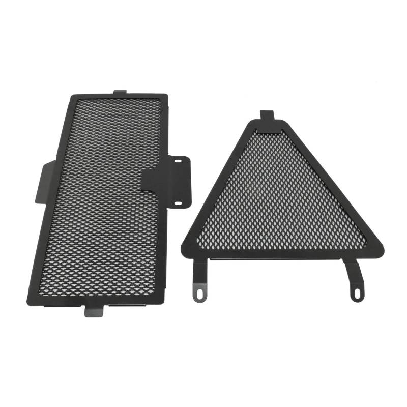 Kühlergrill Schutz Abdeckung Schwarzes Kühler-Wassergitter Und Ölkühler-Abdeckungsschutz-Set Für Duc&ati Panigale 899 959 1199 1299 R/S & Panigale V2 von QXZSGXOF