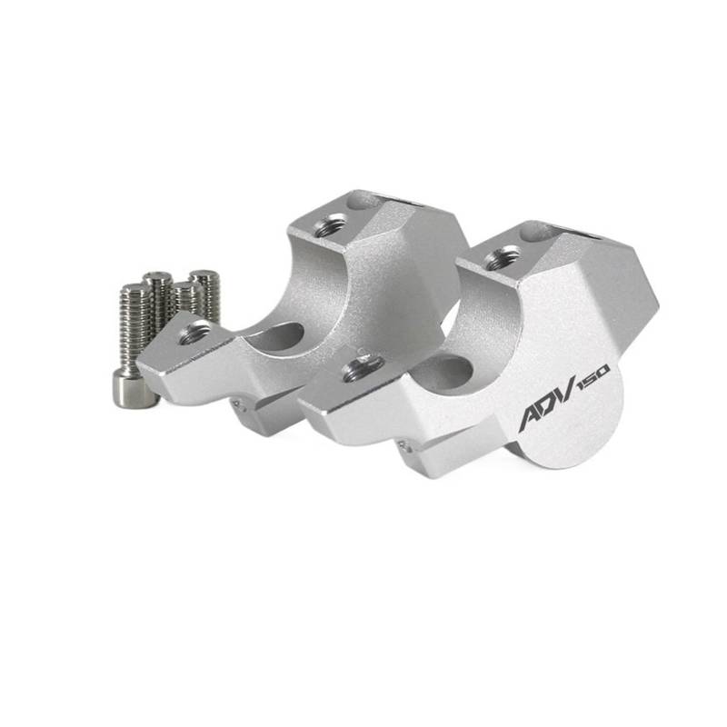 Lenker Riser Für Hon&da ADV 150 160 350 ADV150 ADV160 ADV350 28MM Griff Bar Riser Clamp Verlängern Adapter Lenker Erhöhung Bewegen Zurück von QXZSGXOF