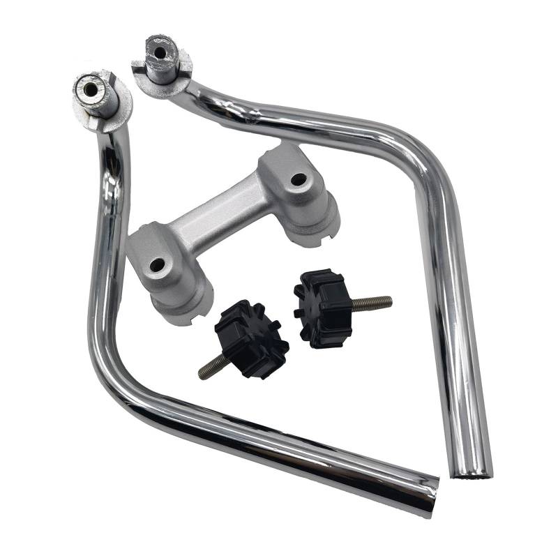 Lenker Riser Lenker Griff Bar Clamp Mit Schraube Knopf Bolzen Teile Für Hon&da Z50 Z50J Monkey DAX CT70 Z50R 50cc Motorrad Zubehör von QXZSGXOF