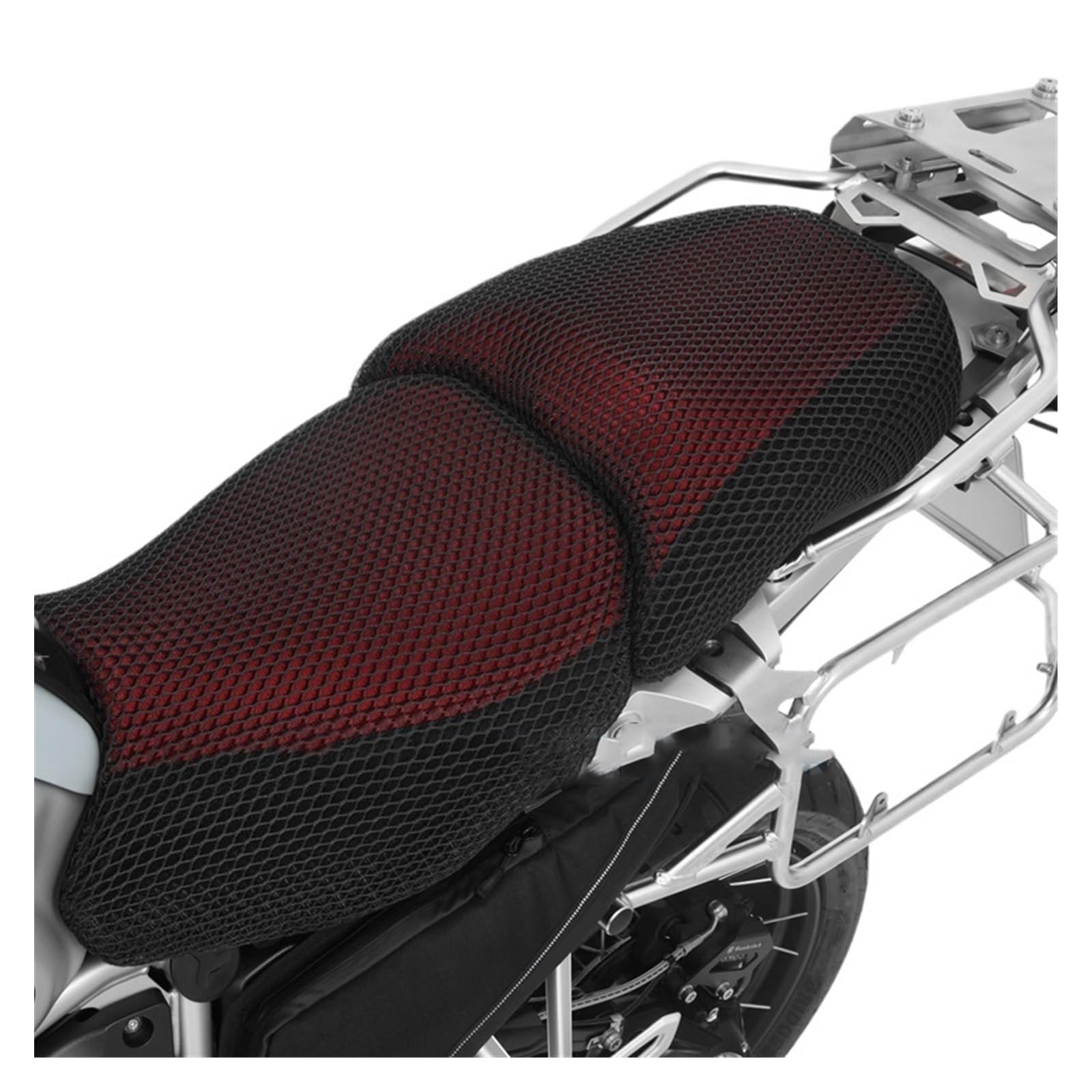 Motorrad Sitzbankbezug 3D Mesh Motorrad Kissen Sitz Abdeckung Für BM&W R1200GS R 1200 GS LC gs 1250 1200 R1250GS ADV Abenteuer Sitzbezüge von QXZSGXOF