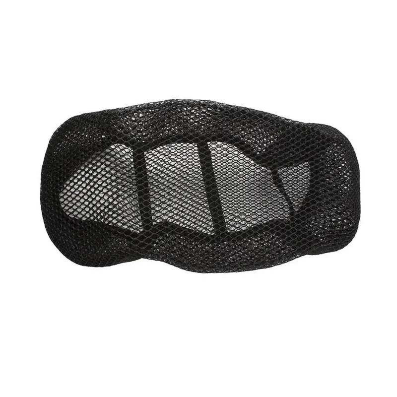 Motorrad Sitzbankbezug Motorrad 3D Mesh Stoff Anti-Rutsch-Pad Roller Sitz Elektro-Fahrrad Sitzbezug Sommer Atmungsaktive Bezüge Kissen Netzbezug Sitzbezüge von QXZSGXOF