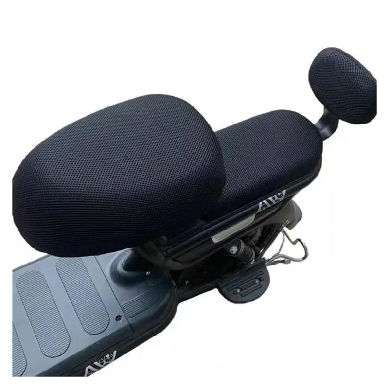 Motorrad Sitzbankbezug Motorrad Elektrofahrrad Sitzbezug Sommer Atmungsaktives 3D Mesh Gewebe Anti-Rutsch Pad Scooter Sitzbezüge Kissen Netzbezug Sitzbezüge von QXZSGXOF