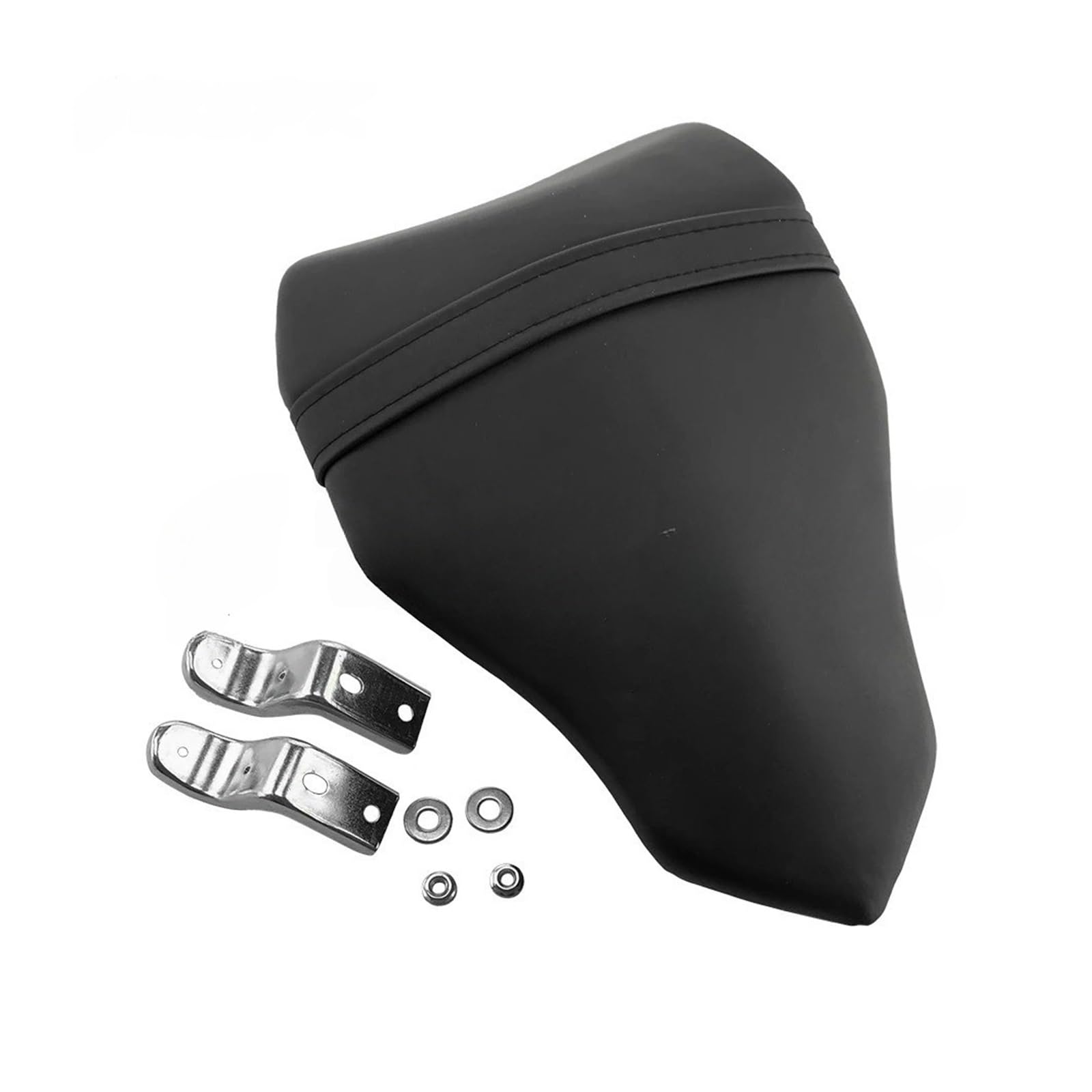 Motorrad Sitzbankbezug Schwarz Hinten Passagier Sitz Kissen Sozius Abdeckung Fit für Duc&ati 848 1098 1198 Motorrad Zubehör Sitzbezüge von QXZSGXOF