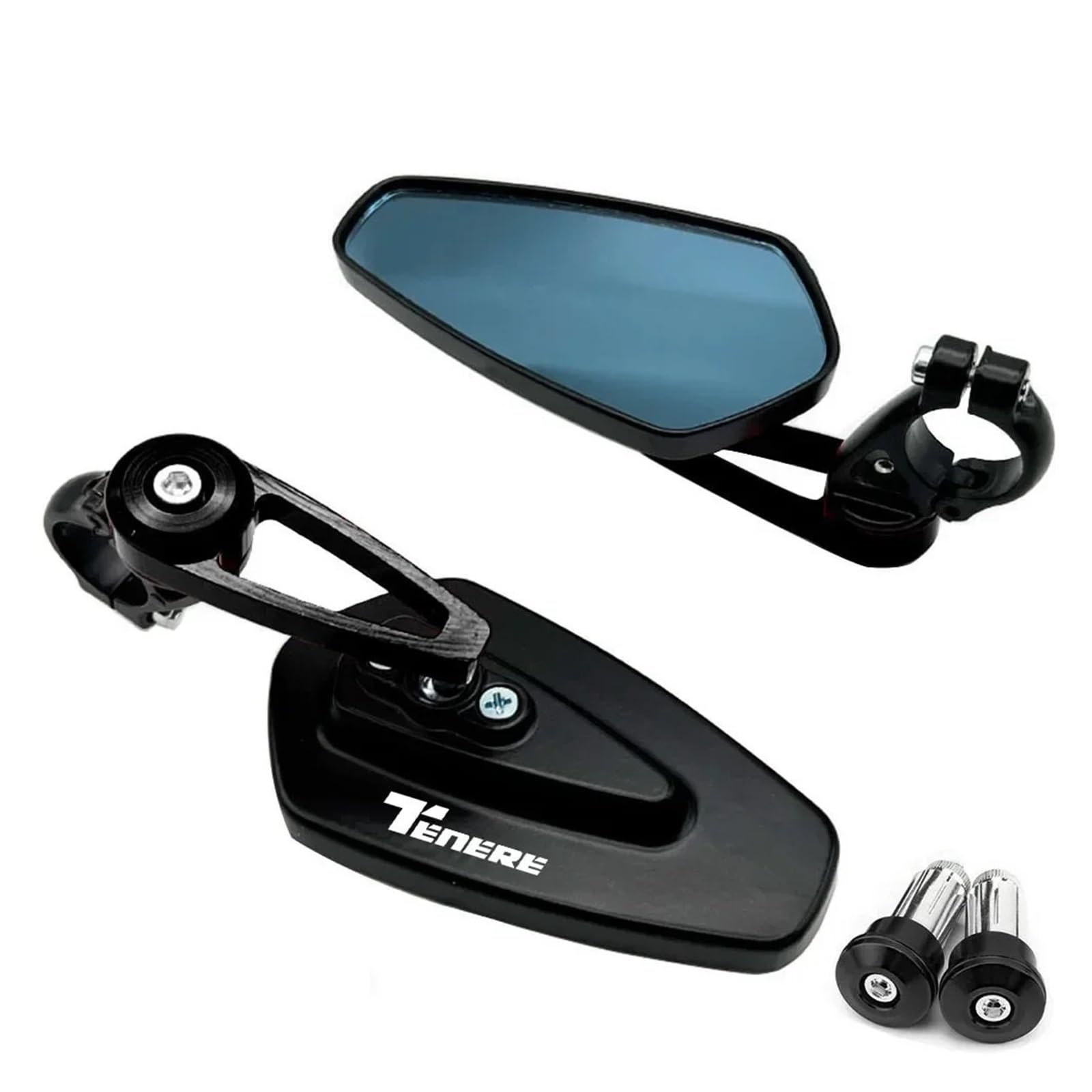 Rückspiegel FÜR Yam&aha Tenere 700 T Tenere 700 T7 Xtz660 Xtz700 Motorrad Spiegel Lenker Ende Rearview Außenspiegel Seitenspiegel von QXZSGXOF