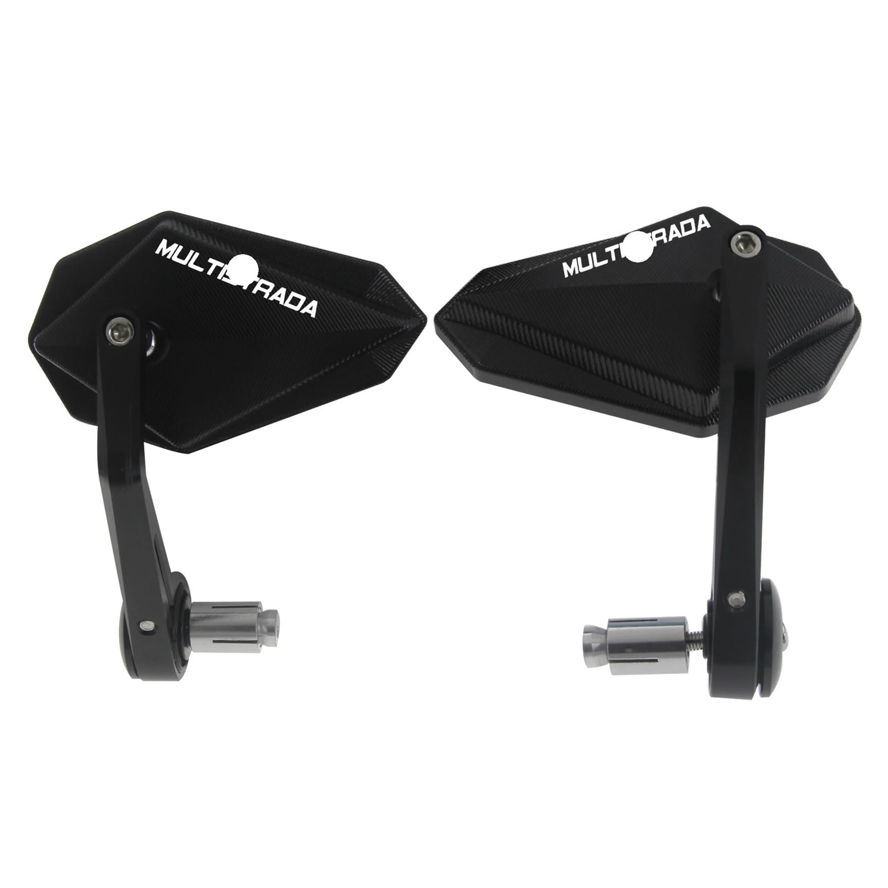 Motorrad rückspiegel CNC Aluminium Motorrad Bar End Spiegel Lenker Für Du&Cati MTS Multistrada 1200 950 620 1260 V4 Enduro Touring Pikes Peak von QYDNCIOSW