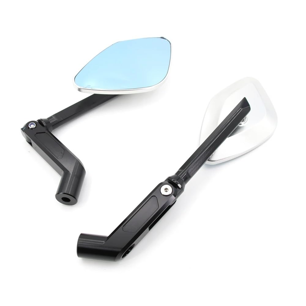 Motorrad rückspiegel Motorcycle Aluminum Rearview Mirror for Loncin VOGE Valico DS900X DSX 900 900 DSX Anti-Glare Wide-Angle Rearview Mirror von QYDNCIOSW